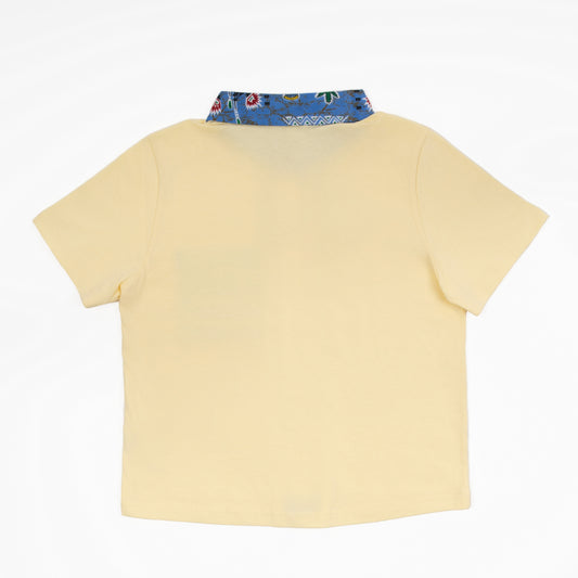 Ensemble Pantalon garçon Jaune ivoire (2-7ans)
