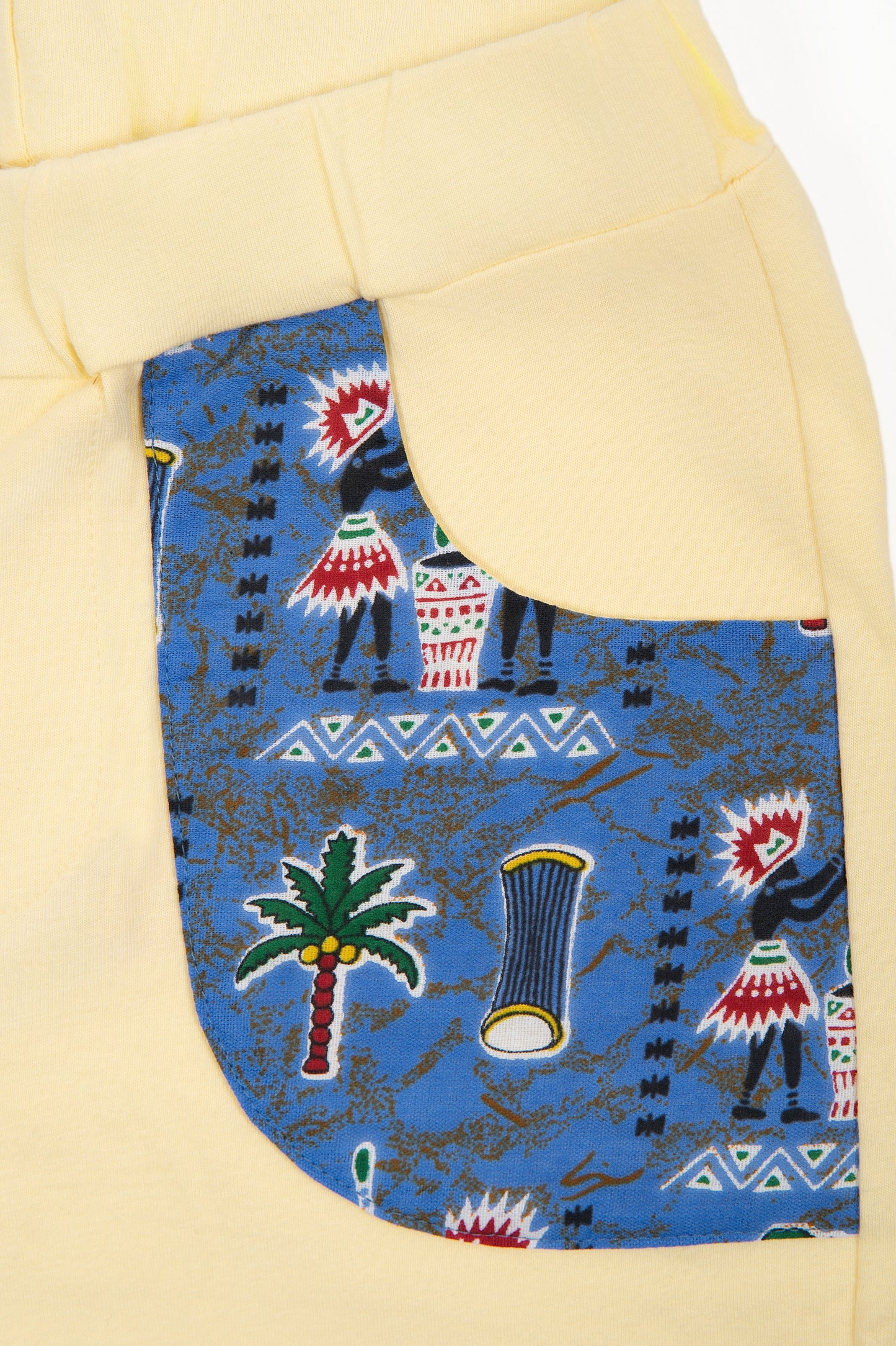 Ensemble Pantalon garçon Jaune ivoire (2-7ans)