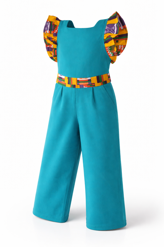 Combi pantalon en coton organique