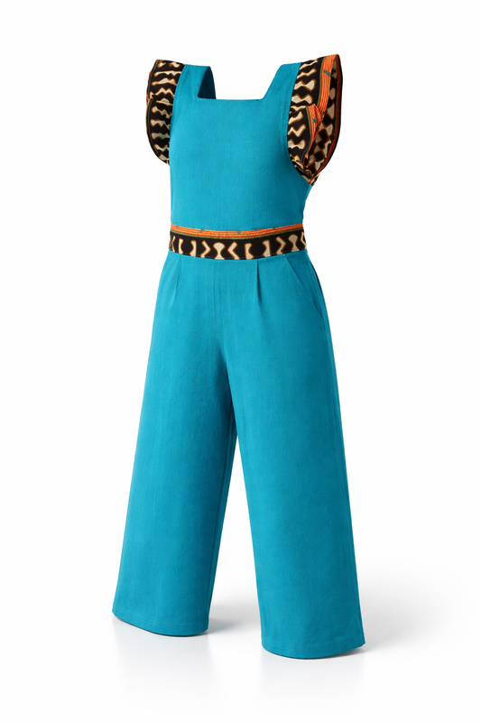 Combi pantalon en coton organique